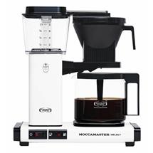 Black, White | Moccamaster 53823 coffee maker Fully-auto Drip coffee maker