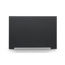 Whiteboards | Nobo Diamond Glass Board Magnetic Black 1264x711mm