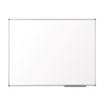 Drywipe Boards | Nobo Prestige Enamel Magnetic Eco Whiteboard 1200x900mm with Aluminium