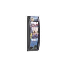 PaperFlow Quick Fit magazine rack Polystyrene Black