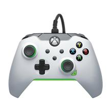 Xbox One Controller | PDP Wired Controller: Neon White  Xbox Series X|S, Xbox One, Xbox,