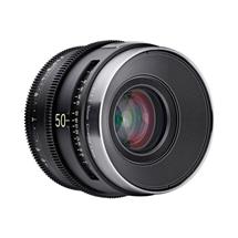 Premium standardangle cine prime lens with fast T1.3 aperture