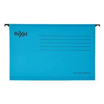 Rexel 2115594 hanging folder A4 Cardboard Blue | In Stock