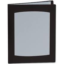 File Storage Boxes | Rexel Clearview A3 Display Book 24-Pocket Black | In Stock