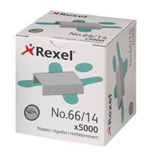 Silver | Rexel No. 66/14 Staples (5000) | In Stock | Quzo UK