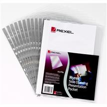 Rexel | Rexel Nyrex™ Reinforced Pockets (25) | In Stock | Quzo UK