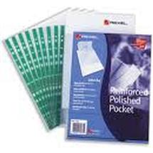 Rexel Reinforced Top Opening Pockets (100) | In Stock