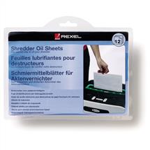 Rexel Shredder Oil Sheets (12) | In Stock | Quzo UK