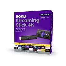 Roku  | Roku Streaming Stick 4K HDMI 4K Ultra HD Black | Quzo UK