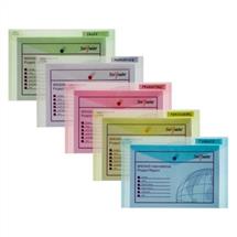 Snopake Polyfile Classic Colours  Assorted Colour Packs  DL Classic