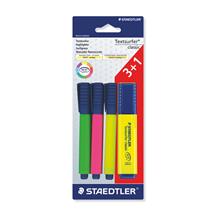 Staedtler 364 A BK4D marker 4 pc(s) Assorted Multicolour