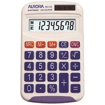 Aurora HC133 calculator Pocket Basic White | Quzo UK