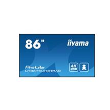 iiyama LH8675UHSB1AG Signage Display Digital signage flat panel 2.17 m