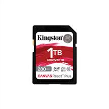 Kingston  | Kingston Technology 1TB Canvas React Plus SDXC UHSII 280R/150W U3 V60