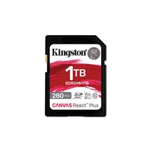 Kingston Technology 1TB Canvas React Plus SDXC UHSII 280R/150W U3 V60