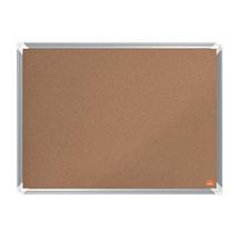 Insert Notice Boards | Nobo Premium Plus insert notice board Indoor Brown Aluminium