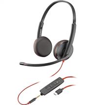 POLY Blackwire C3225 Stereo USB-C Headset | Quzo UK