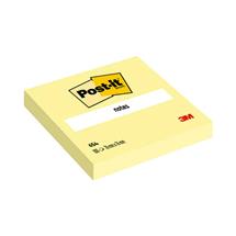 Post-It 654-CY note paper Square Yellow 100 sheets Self-adhesive
