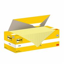 Post-It 654-CY-VP24 note paper Square Yellow 100 sheets Self-adhesive