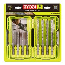 RYOBI TTI Drills | Ryobi RAK08SDS2 Masonry drill bit 8 pc(s) | Quzo UK