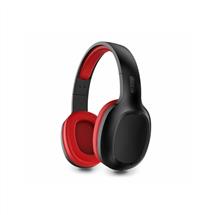 Black, Red | Urban Factory MOVEE Headset Wireless Headband Gaming MicroUSB