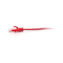 C2G 3m Cat6a Snagless Unshielded (UTP) Slim Ethernet Patch Cable - Red