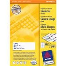 Avery Labels | Avery Universal Labels, White 105x37mm self-adhesive label 1600 pc(s)