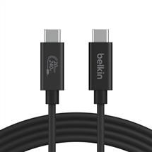 60 Hz | Belkin INZ004BT2MBK USB cable 2 m USB4 Gen 2x2 USB C Black