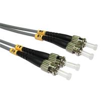 Cables Direct 2m ST-ST InfiniBand/fibre optic cable OFC Grey