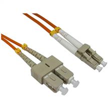 Cables Direct LC - SC, 5m InfiniBand/fibre optic cable OFC Orange