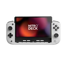 Crkd | CRKD Nitro Deck White USB Touchscreen gaming controls Nintendo Switch