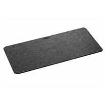Durable 708158 desk pad PET felt Charcoal | In Stock