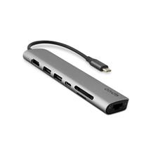 Epico 9915112100071 interface hub USB Type-C 5000 Mbit/s Grey