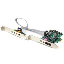 StarTech.com 7.1 Channel Sound Card - PCI Express, 24-bit, 192KHz