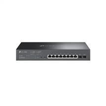 Network Switches  | TP-Link Omada 10-Port Gigabit Smart Switch with 8-Port PoE+