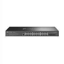 TP-Link Network Switches | TPLink Omada 24Port Gigabit L2+ Managed Switch with 4 10GE SFP+