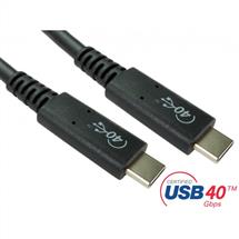 Cables Direct USB44100 USB cable 1 m USB 3.2 Gen 2 (3.1 Gen 2) USB A