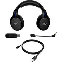 HP | HyperX Cloud Flight - Wireless Gaming Headset (Black-Blue) - PS5-PS4