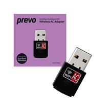 Prevo USBW5 600Mbps Dual Band USB Wireless AC Network Adapter