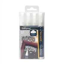 Securit SMA610-V4-WT chalk marker Block White 4 pc(s)