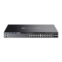 Network Switches  | TPLink Omada 24Port Gigabit Stackable L3 Managed Switch with 4 10G