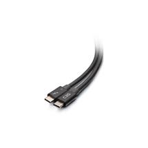 C2g Thunderbolt Cables | C2G 2.5ft (0.8m) Thunderbolt™ 4 USB-C® Cable (40Gbps)
