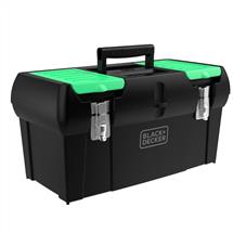 Black, Green | Black & Decker BDST19120-1 small parts/tool box Plastic Black, Green