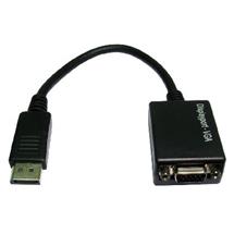 Cables Direct | Cables Direct Display Port  VGA m/f 0.15 m VGA (DSub) DisplayPort