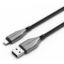 Cables - USB | Cygnett CY4658PCCAL lightning cable 1 m Black, Grey
