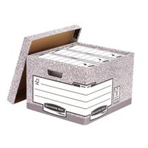 File Storage Boxes | Fellowes Bankers Box file storage box Grey | Quzo UK