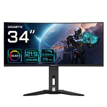 GIGABYTE MO34WQC 34" OLED WQHD Curved Gaming Monitor  3440 x 1440,