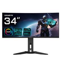 GIGABYTE MO34WQC2 34" OLED WQHD Curved Gaming Monitor  3440 x 1440,