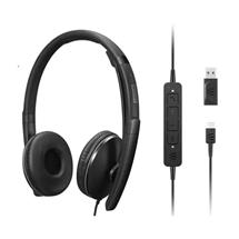 Lenovo 4XD1M39029 headphones/headset Wired Head-band USB Type-C Black