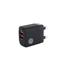 Our Pure Planet 24W Dual USB-A Wall Charger (UK port)